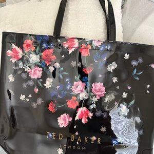 Ted Baker Black Sandalwood Large Tote - New Women | Color: Black | Size: large
